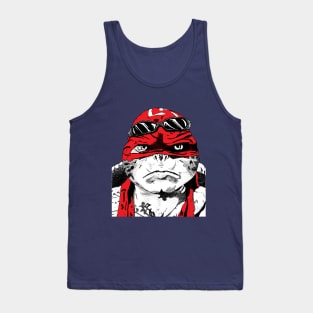 Red Raphael Tank Top